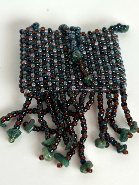 Beaded Amulet Medicine Pouch Crystal Totem Bag Multicolor Ethnic Bohemian